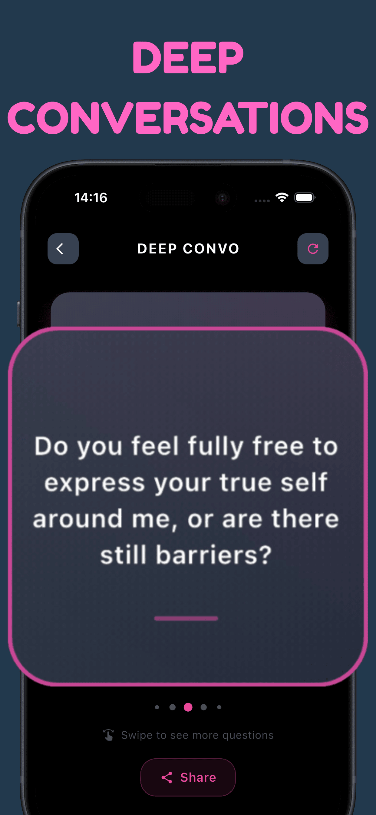 Deep Conversations deck